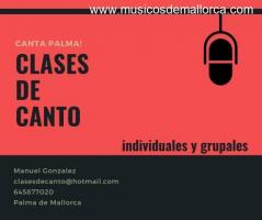 CLASES DE CANTO
