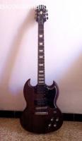 Epiphone Sg-G400 + ampli + pedal + funda