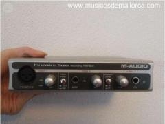 Interfaz de Sonido M-Audio Firewire Solo