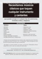 Se buscan Guitarristas para funerales