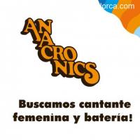 buscamos CANTANTE y BATERÍA