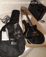 Vendo guitarra electrica+accesorios